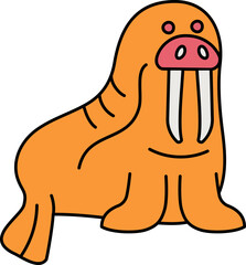 Walrus Illustration