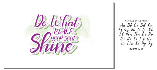 Vector illustration with hand-drawn lettering. 