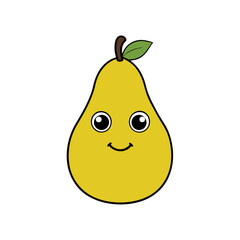 pear  - vector illustration