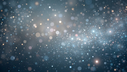 Obraz premium Ethereal Abstract Background Featuring Twinkling Stars and a Glowing Galactic Aura