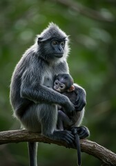 Fototapeta premium Indian Monkey