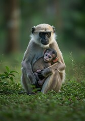 Obraz premium Indian Monkey