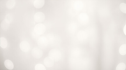 White blurry background with out of focus circles.