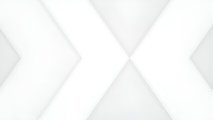 A modern, professional backdrop with copy space, blank space, and space for text&mdash;ideal for branding, mockups, and contemporary designs.Minimalist geometric chevron background with soft white and light