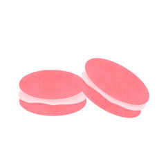 Pink macarons
