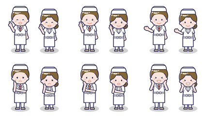 和食料理人の男女 03