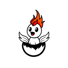 red dragon vector illustration