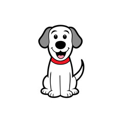 beagle dog with bone