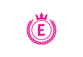 Initial Alphabets E letter logo design, Vector illustration