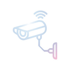 CCTV icon design template