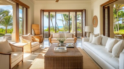 Coastal Living Room Bliss