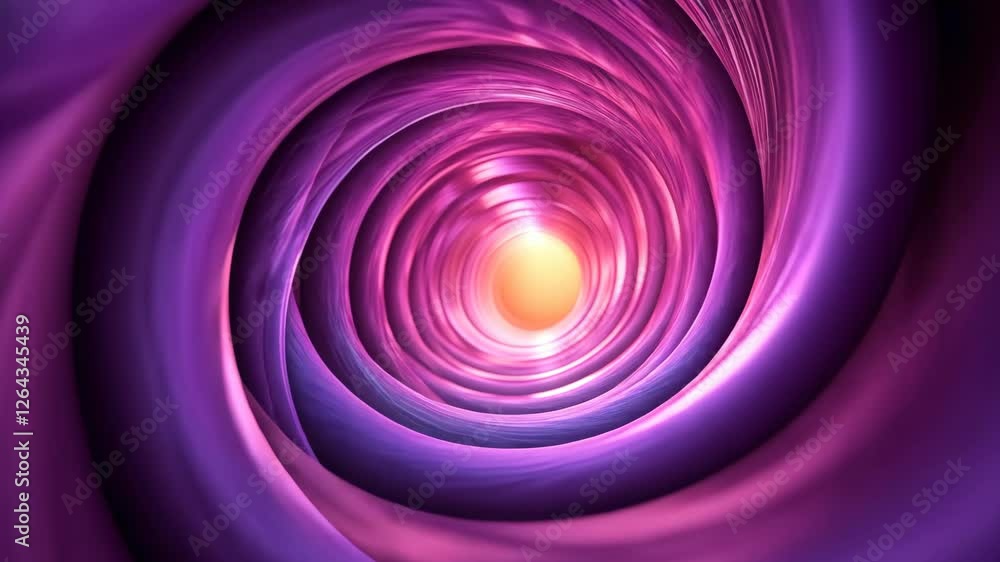 Poster swirling vortex with vibrant colors creating a mesmerizing spiral effect