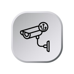CCTV icon design template