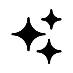 Stylized Sparkle Icon for Creative Projects