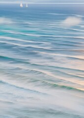 Obraz premium waves on the beach