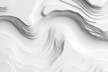Topographic map patterns background, topography line map. White wave paper curved reliefs abstract background, Abstract topographic contours map background