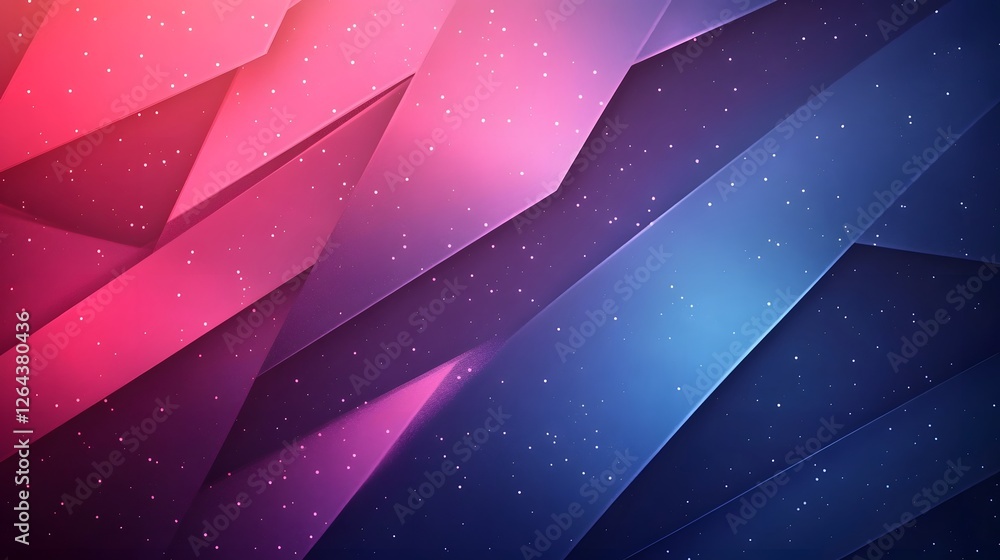Poster mesmerizing cosmic abstract space background with glowing geometric shapes beautiful futuristic digi