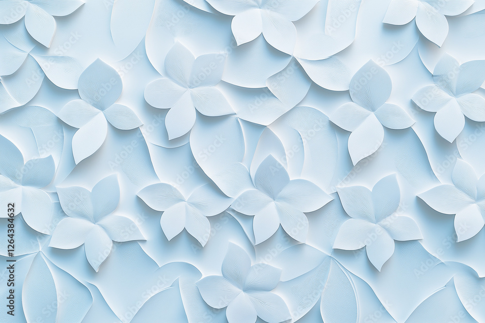 Aufkleber embossed motif pattern on paper background. leaves pattern paper press. arabic pattern background. i