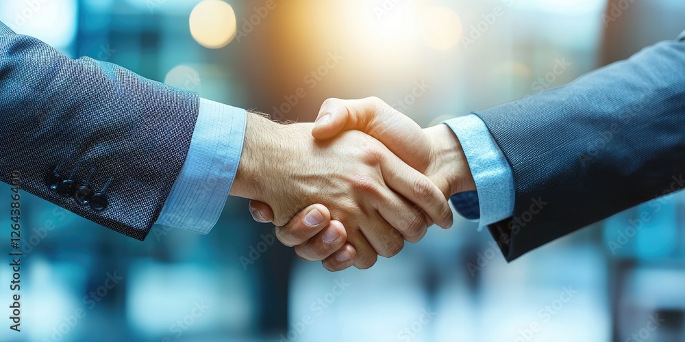 Poster in a business environment, a dedicated team develops customer solutions to address client needs and 