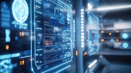 Obraz premium a healthcare IoT system consolidating patient data from various sources to improve care coordination.