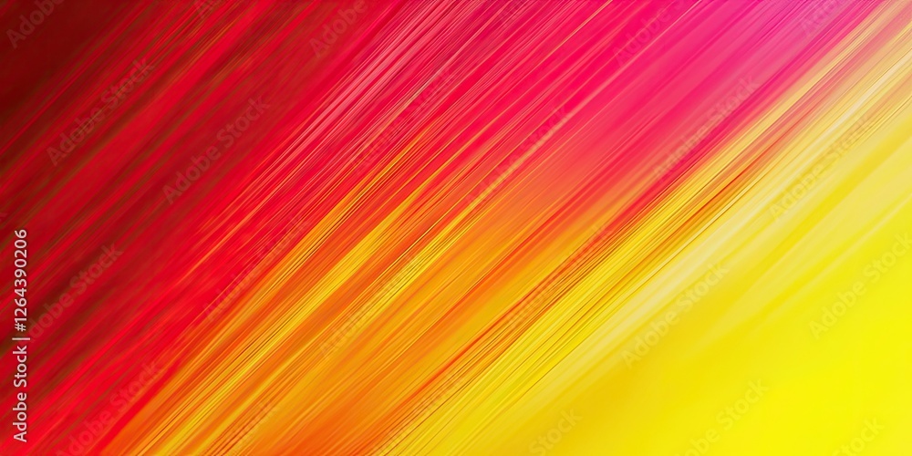 Poster A close-up of a vibrant gradient background transitioning from deep red to bright yellow, creating a bold and energetic design.