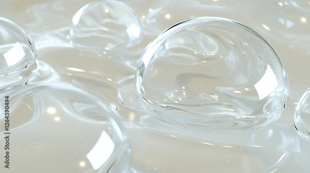 Poster realistic condensation water drops. vector droplet on window transparent background. 3d clear glass 