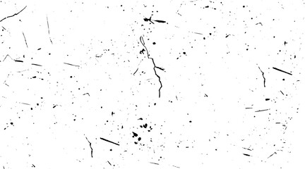 Rough, scratch, splatter grunge pattern design brush strokes. Overlay texture. Faded black-white dyed paper texture. Sketch grunge design. Use for poster, cover, banner, mock-up, stickers layout.