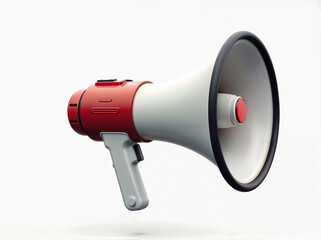 This professional image of a classic megaphone is perfect for your marketing and advertising needs