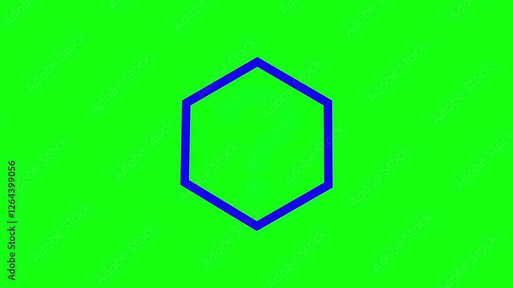 Poster question mark sign red octagon animation .high-quality question mark icon animation with advanced vi
