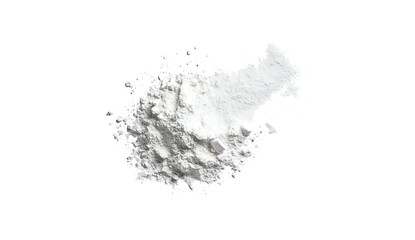 Transparent Background White Powder Blast Illustration