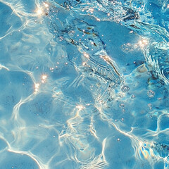 blue water background
