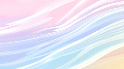 Pastel Swirls Abstract Background Design