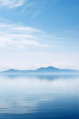 sky with mountains landscape abstract graphic poster background