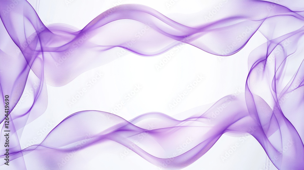 Aufkleber glass morphism background with abstract fluid holographic shapes and transparent blur rectangular ba