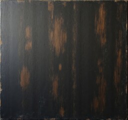 Naklejka premium Distressed black painted wood surface texture