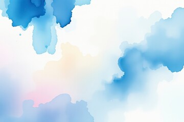 Obraz premium Watercolor texture in harmonious tones