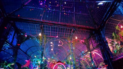 The Outernet with public galleries featuring giant Ultra HD screens delivering the most jaw-dropping audio-visual experiences on the west side of London England UK