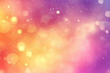 Obraz premium Vibrant colorful bokeh background with soft blurred lights for festive designs and dreamy visual effects