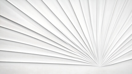 Abstract Radiating White Lines Creating a Striking Visual Texture and Depth on a Bright Surface