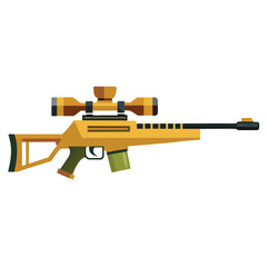 sniper vector image 