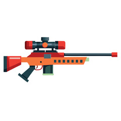sniper vector image 
