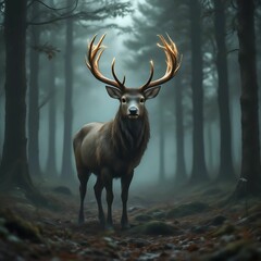 Fototapeta premium A hyper-realistic image of an animal 