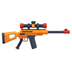 sniper vector image 