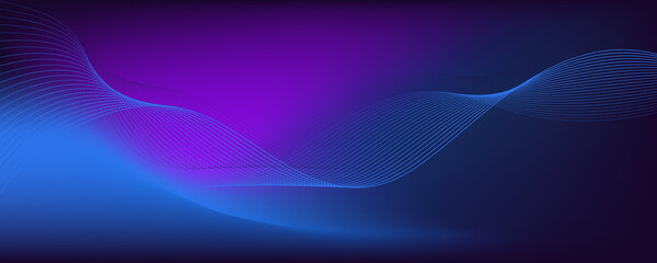 Abstract tech background design template