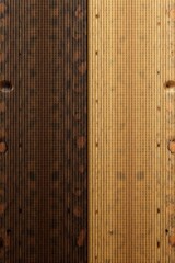 Wood grain texture with dark brown and light beige colors, wood texture, wooden background
