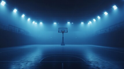 Basketball Ring Cinematic Photography 