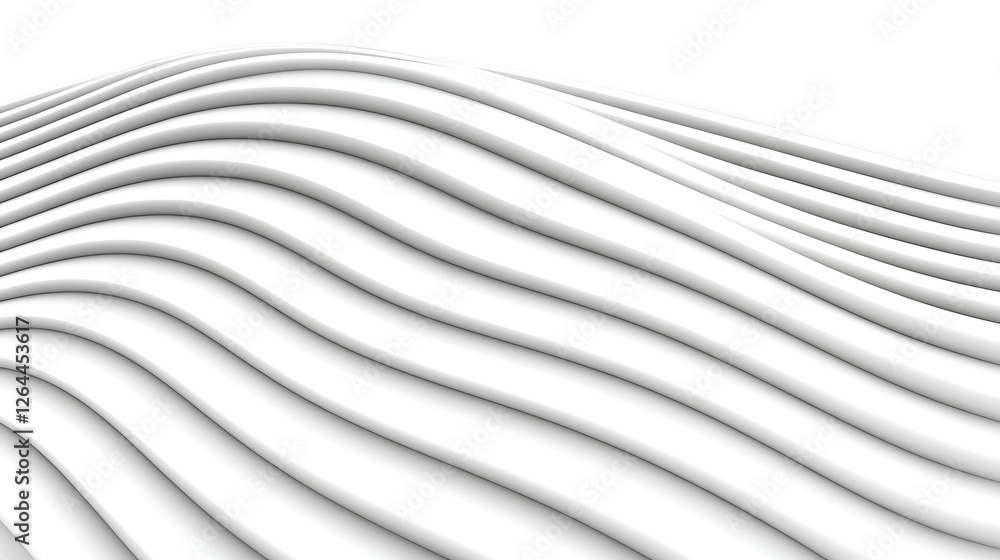 Poster captivating white wavy lines design abstract backdrop illustrative geometric pattern strips backgrou