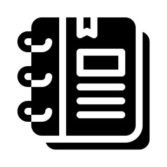 Fototapeta premium life coaching glyph icon