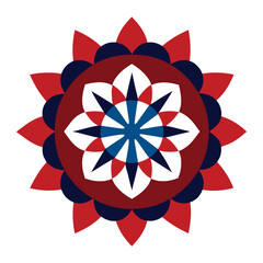 abstract flower vector illustration