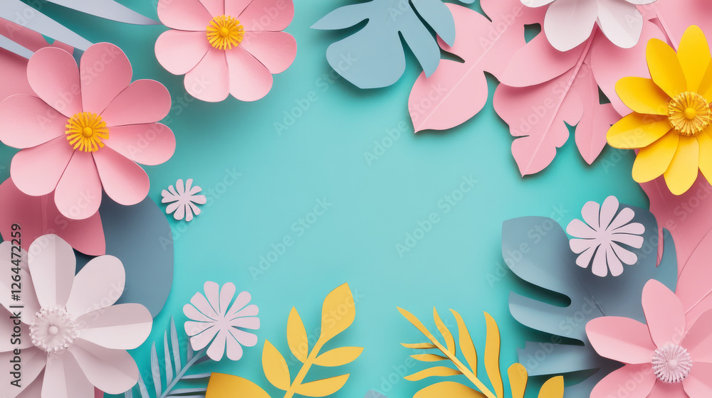 Fototapete shadow box paper line vector. 3d page frame divider set. isolated realistic shade border pack. botto
